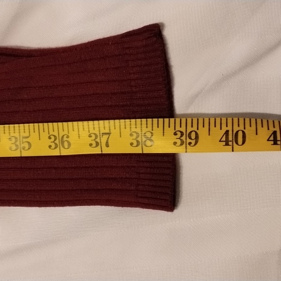 Fashion Nova Hold Me Closer Sweater Legging Set - Burgundy, Size: XS - Picture 4 of 14